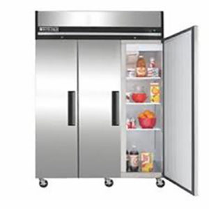 Refrigerador vertical de 3 puertas